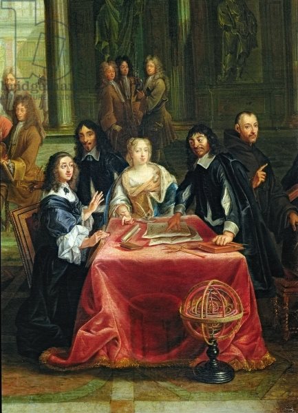 Королева і Рене Декарт. П'єр Луї Молодший. 1698-1781